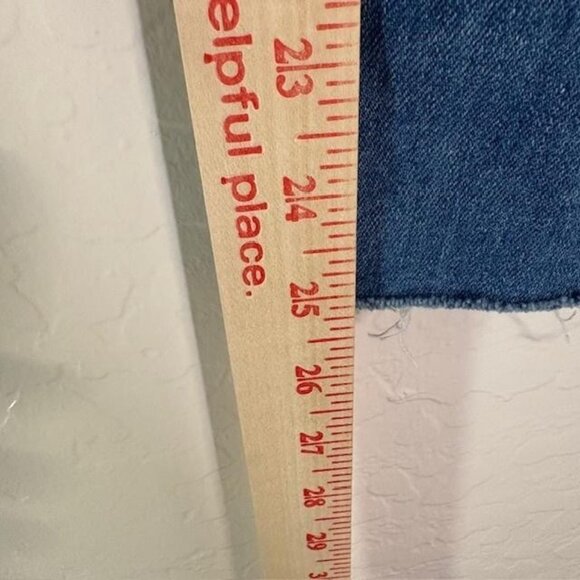 Veronica Beard Jeans Womens 27 Carson Ankle Flare High Rise Raw Hem Made USA - Picture 9 of 9